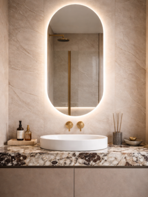 Archie Oval LED Mirror