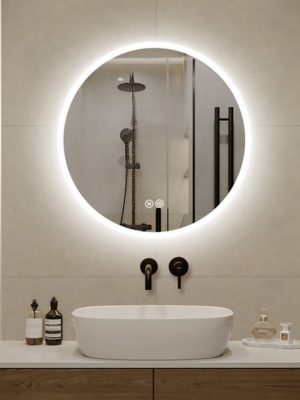 Amelia Round LED Mirror